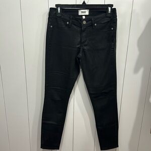 PAIGE Black Stretch Denim Jeans Lyocell/Cotton/Rayon Blend Women’s Size 27